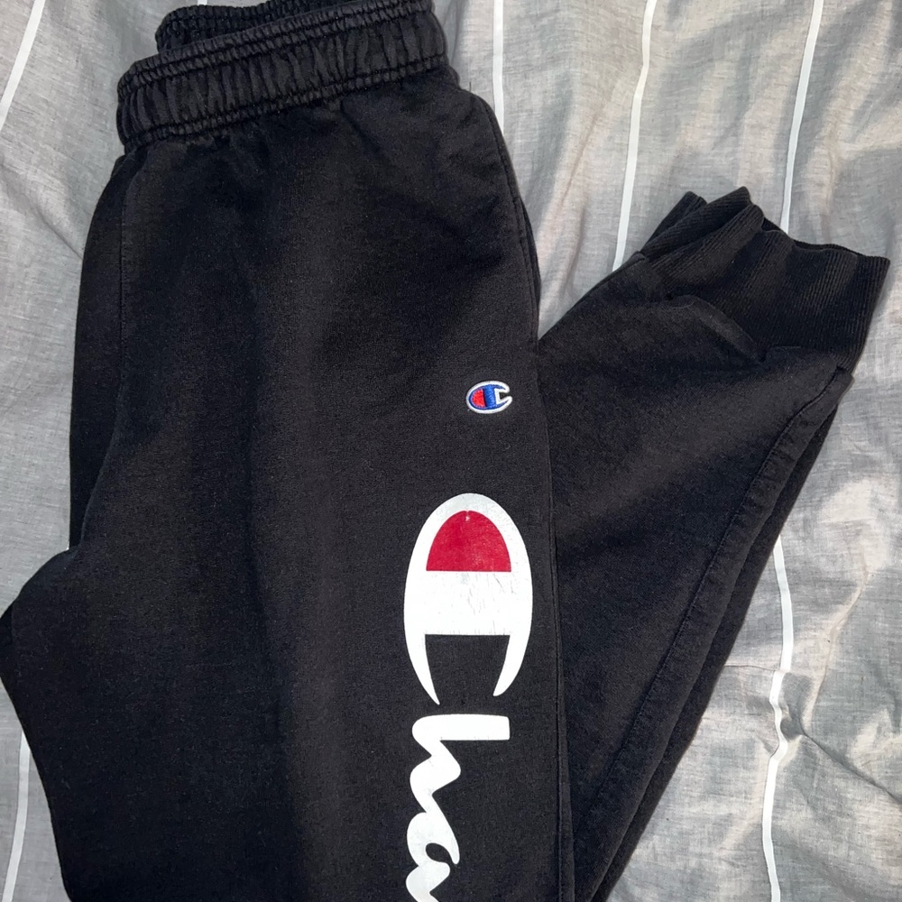 Mens size LARGE Champion sweats. Worn, but still in great condition! Very soft